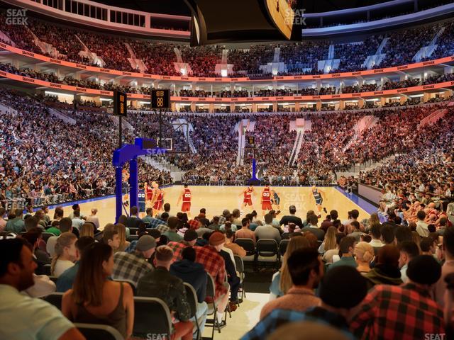 Xfinity Mobile Arena - Section R 120 Seat View