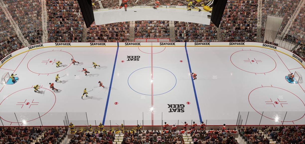 Xfinity Mobile Arena - Section Revolutionary Row Seat View