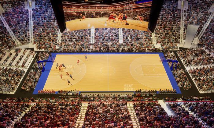 Xfinity Mobile Arena - Section Revolutionary Row Seat View