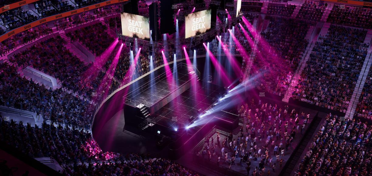 Xfinity Mobile Arena - Section Revolutionary Row Seat View