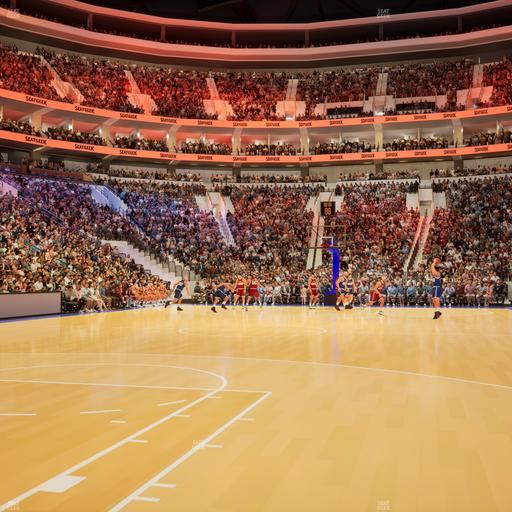 Xfinity Mobile Arena - Section South Floor Seat View