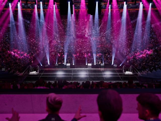 Xfinity Mobile Arena - Section The Grille Seat View