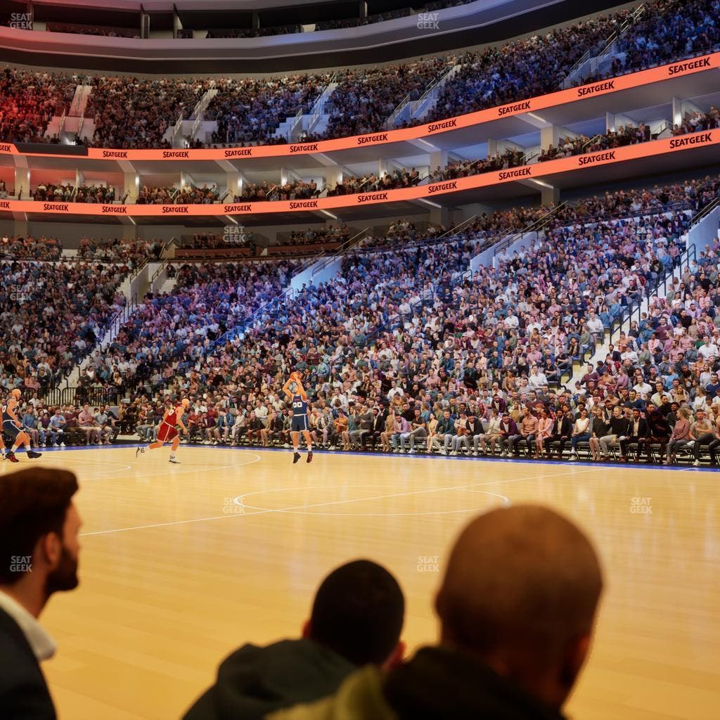 Xfinity Mobile Arena - Section West Floor Seat View