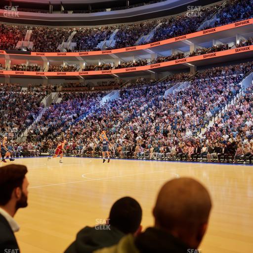 Xfinity Mobile Arena - Section West Floor Seat View