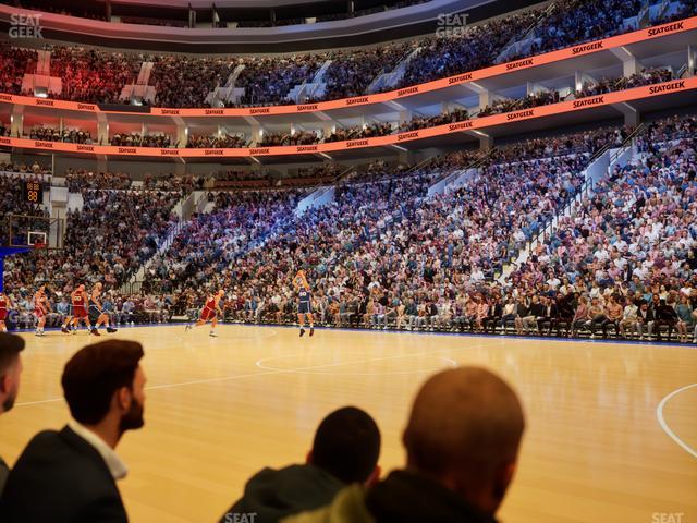 Xfinity Mobile Arena - Section West Floor Seat View