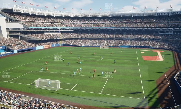 Yankee Stadium - Section Audi Yankees Club 1 Seat View