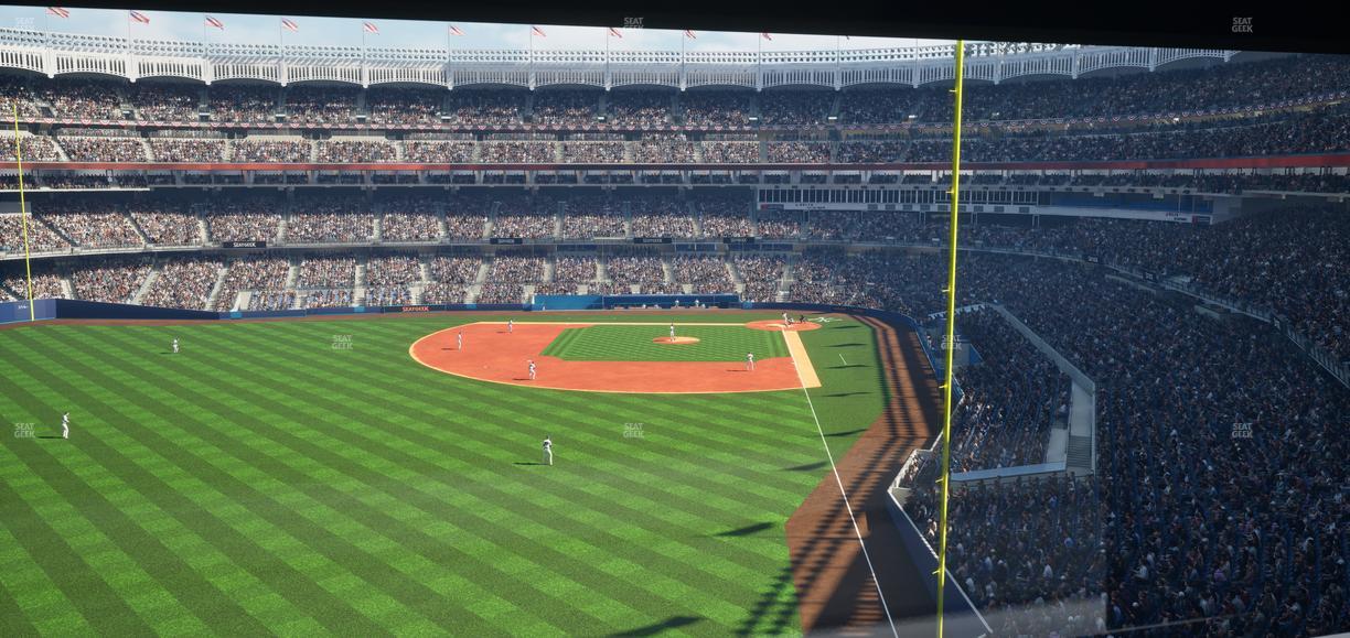 Yankee Stadium - Section Audi Yankees Club 1 Seat View