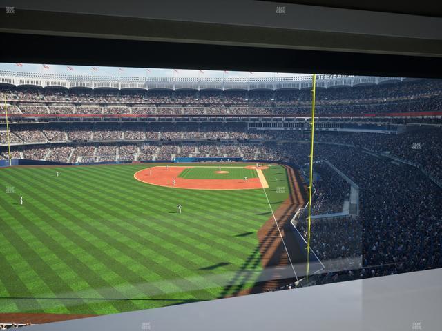 Yankee Stadium - Section Audi Yankees Club 1 Seat View