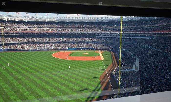 Yankee Stadium - Section Audi Yankees Club 1 Seat View