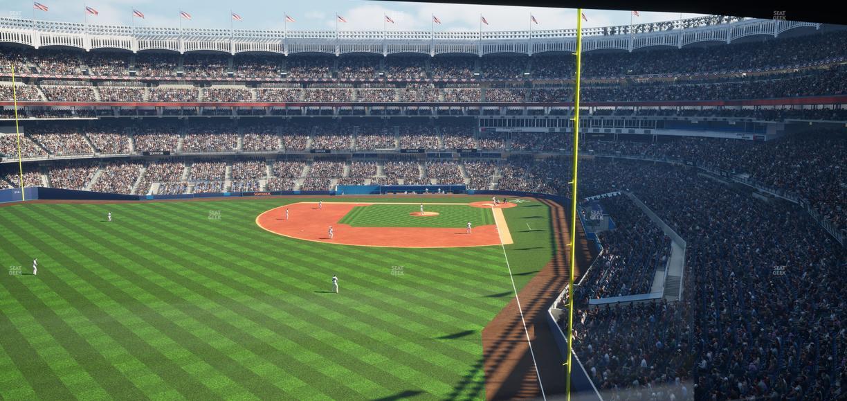 Yankee Stadium - Section Audi Yankees Club 1 Seat View