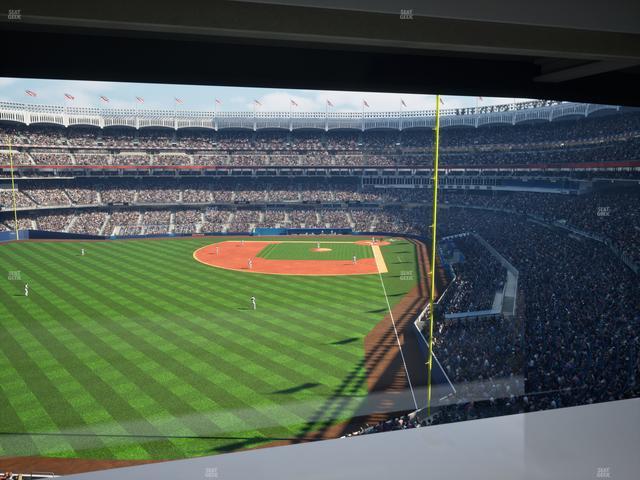 Yankee Stadium - Section Audi Yankees Club 1 Seat View