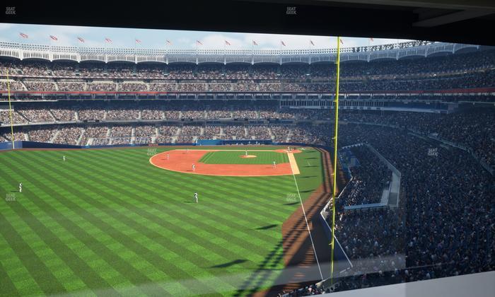 Yankee Stadium - Section Audi Yankees Club 1 Seat View