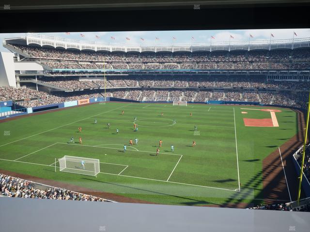 Yankee Stadium - Section Audi Yankees Club 1 Seat View