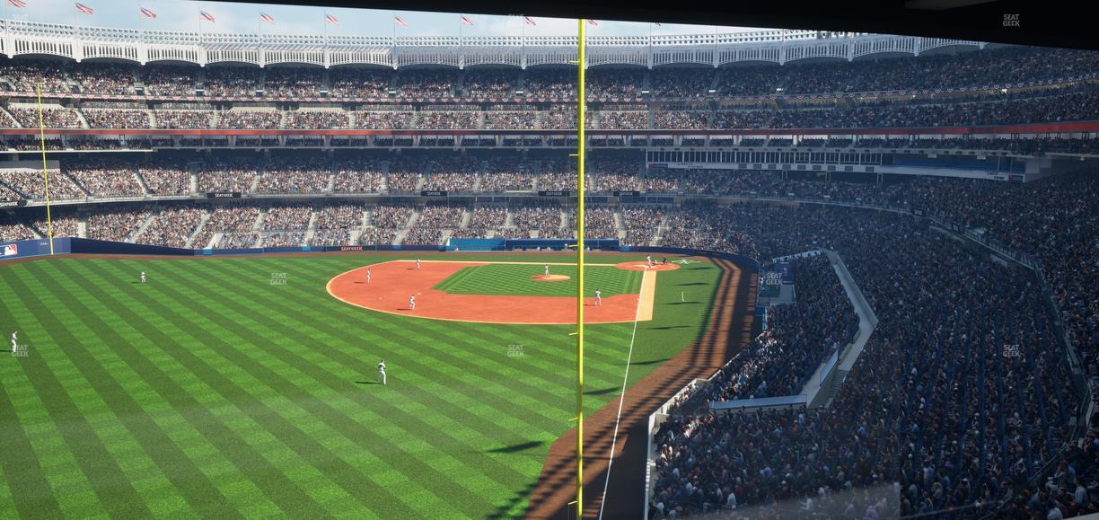 Yankee Stadium - Section Audi Yankees Club 2 Seat View