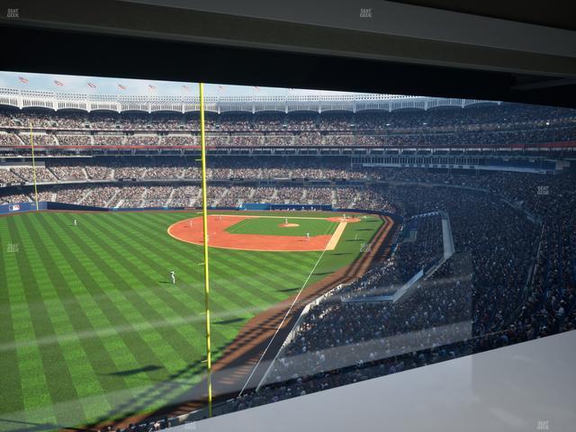 Yankee Stadium - Section Audi Yankees Club 3 Seat View