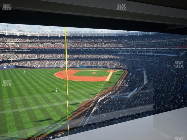 Yankee Stadium - Section Audi Yankees Club 3 Seat View