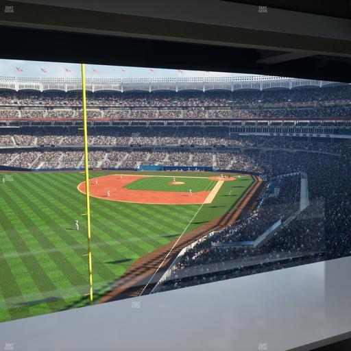 Yankee Stadium - Section Audi Yankees Club 3 Seat View