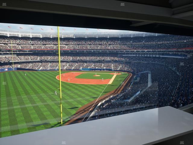 Yankee Stadium - Section Audi Yankees Club 3 Seat View