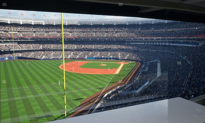 Yankee Stadium - Section Audi Yankees Club 3 Seat View