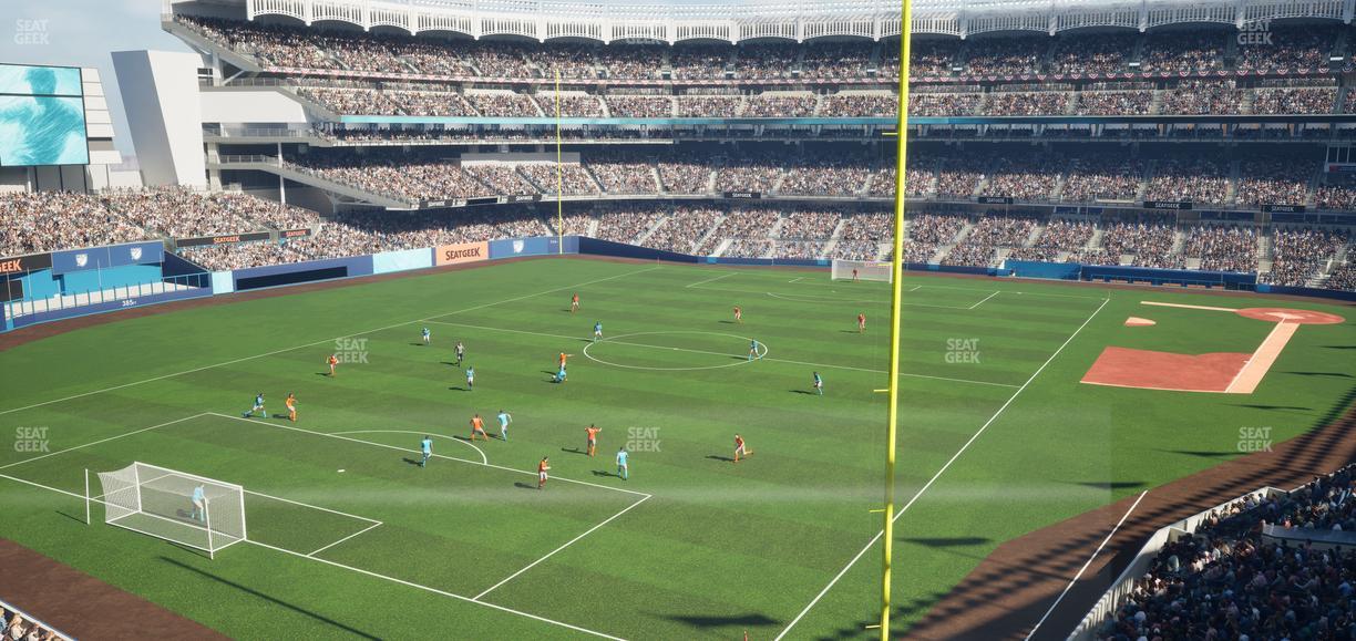 Yankee Stadium - Section Audi Yankees Club 3 Seat View