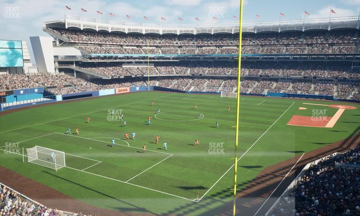 Yankee Stadium - Section Audi Yankees Club 3 Seat View