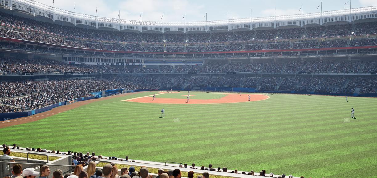 Yankee Stadium - Section Bleachers 203 Seat View