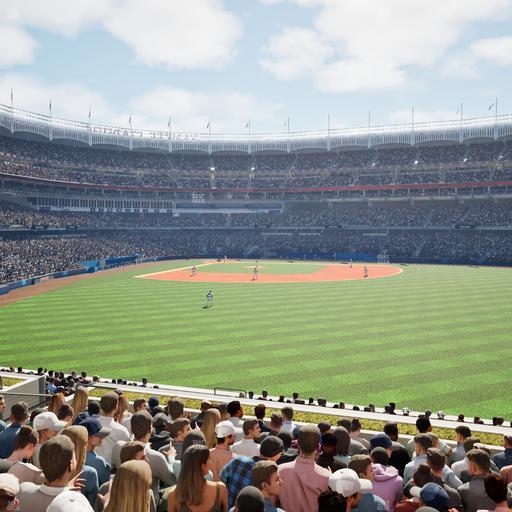 Yankee Stadium - Section Bleachers 203 Seat View