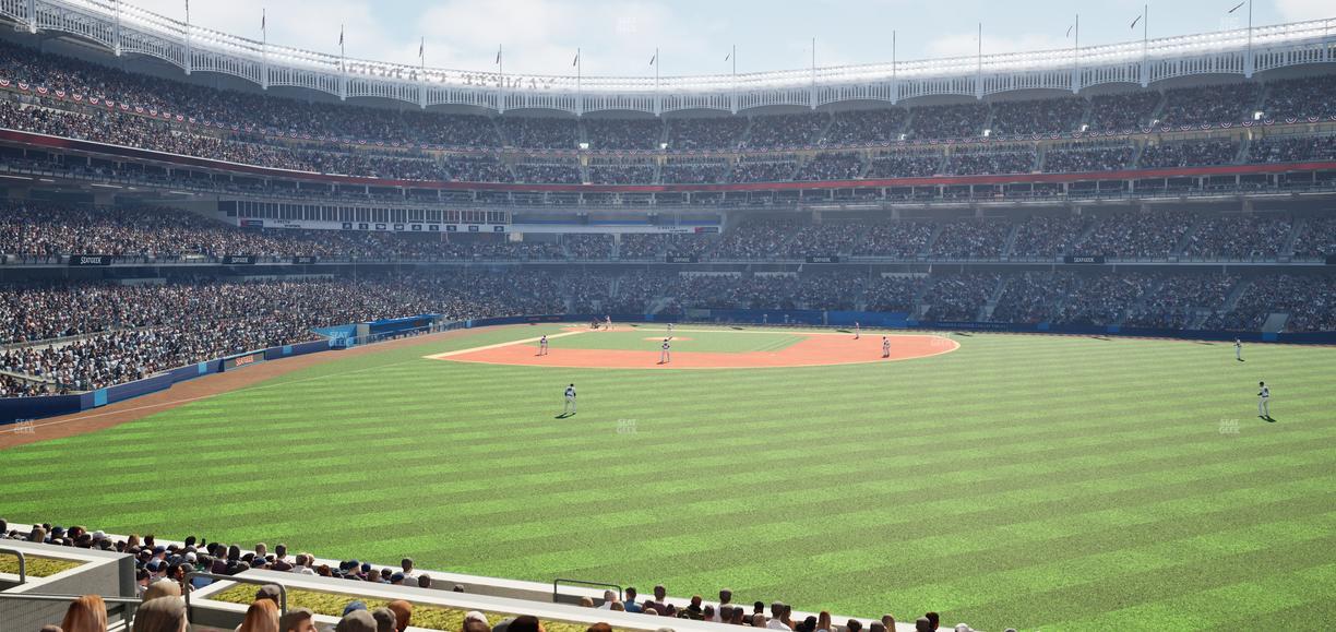 Yankee Stadium - Section Bleachers 203 Seat View
