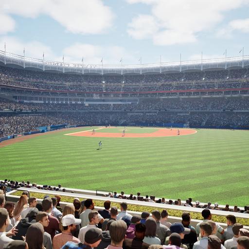 Yankee Stadium - Section Bleachers 203 Seat View