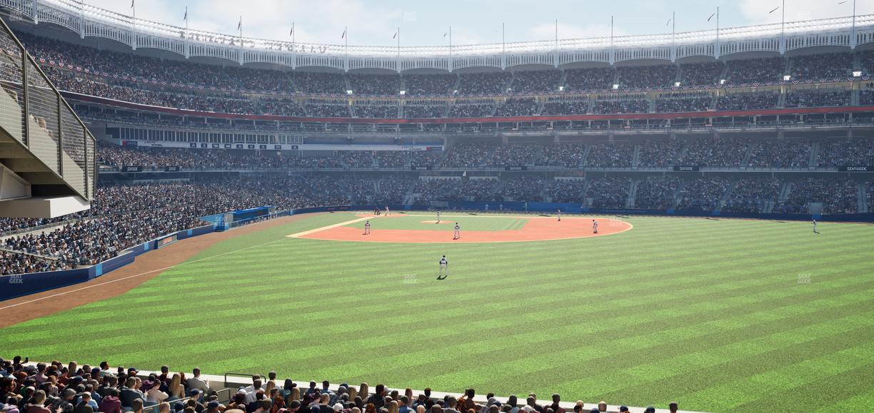 Yankee Stadium - Section Bleachers 204 Seat View