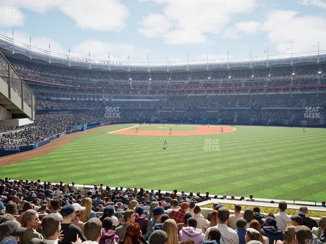 Yankee Stadium - Section Bleachers 204 Seat View