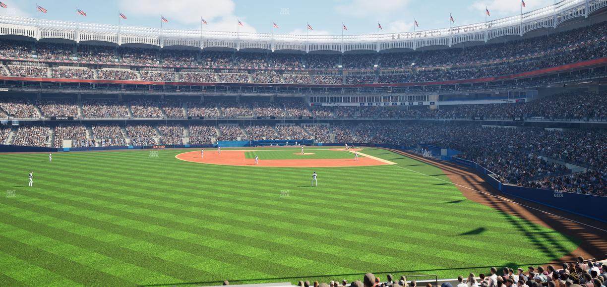 Yankee Stadium - Section Bleachers 235 Seat View