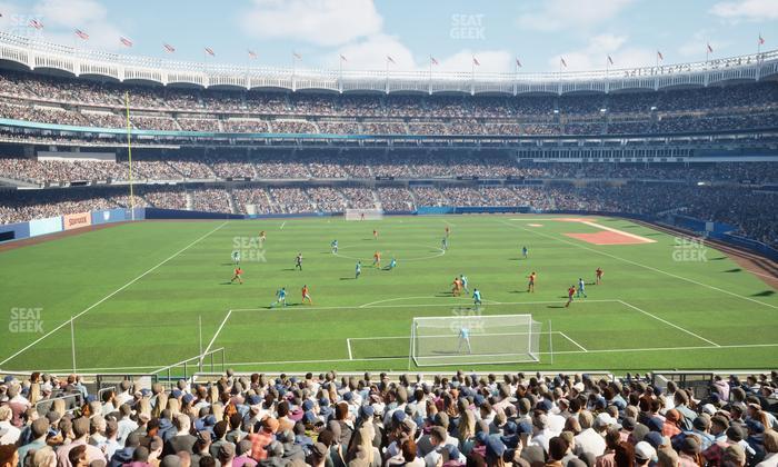 Yankee Stadium - Section Bleachers 236 Ga Seat View
