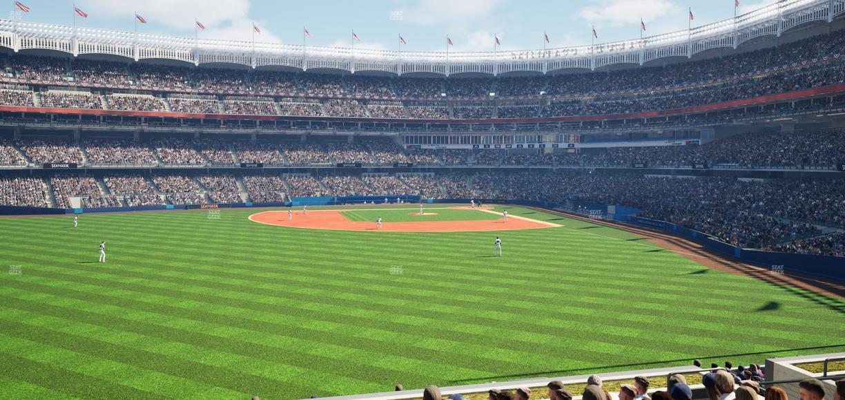 Yankee Stadium - Section Bleachers 236 Seat View