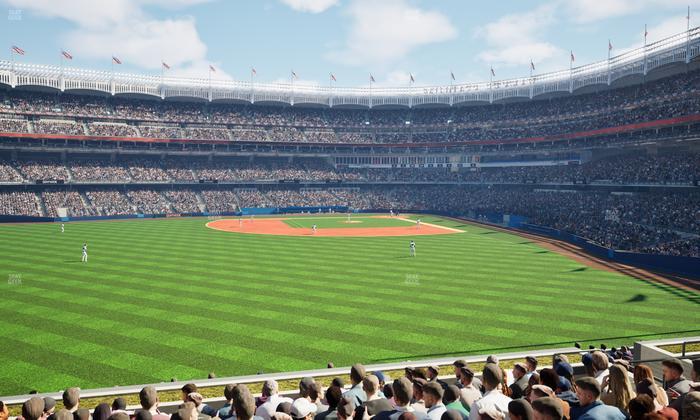 Yankee Stadium - Section Bleachers 236 Seat View