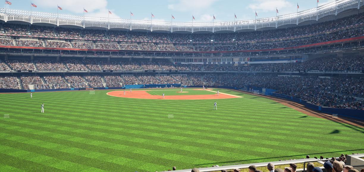 Yankee Stadium - Section Bleachers 236 Seat View