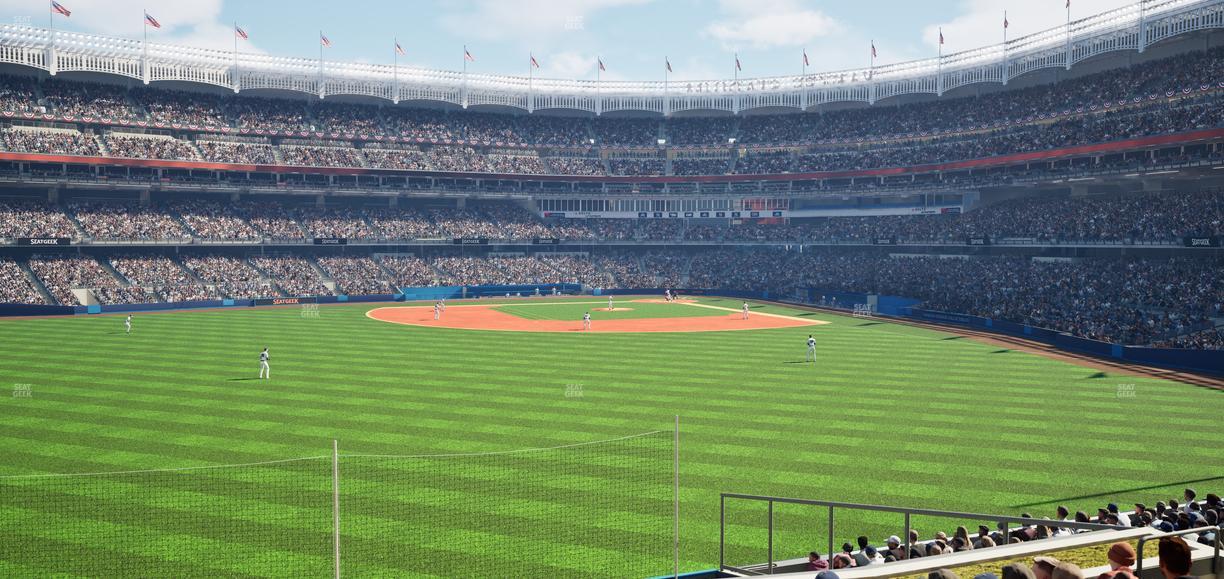 Yankee Stadium - Section Bleachers 237 Seat View