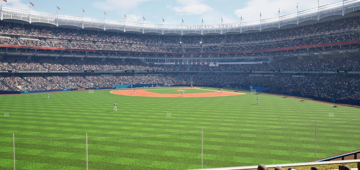 Yankee Stadium - Section Bleachers 238 Seat View