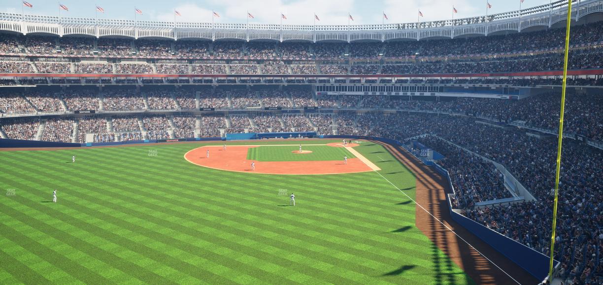 Yankee Stadium - Section Budweiser Hall Of Fame Lounge Seat View