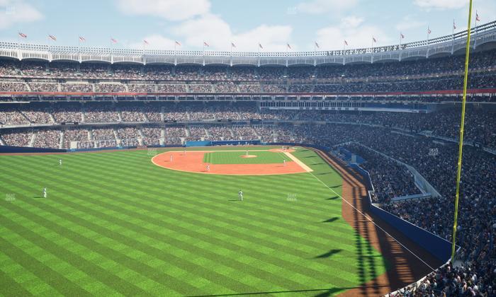 Yankee Stadium - Section Budweiser Hall Of Fame Lounge Seat View