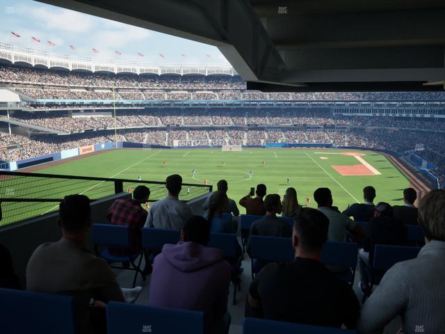 Yankee Stadium - Section Budweiser Hall Of Fame Lounge Seat View