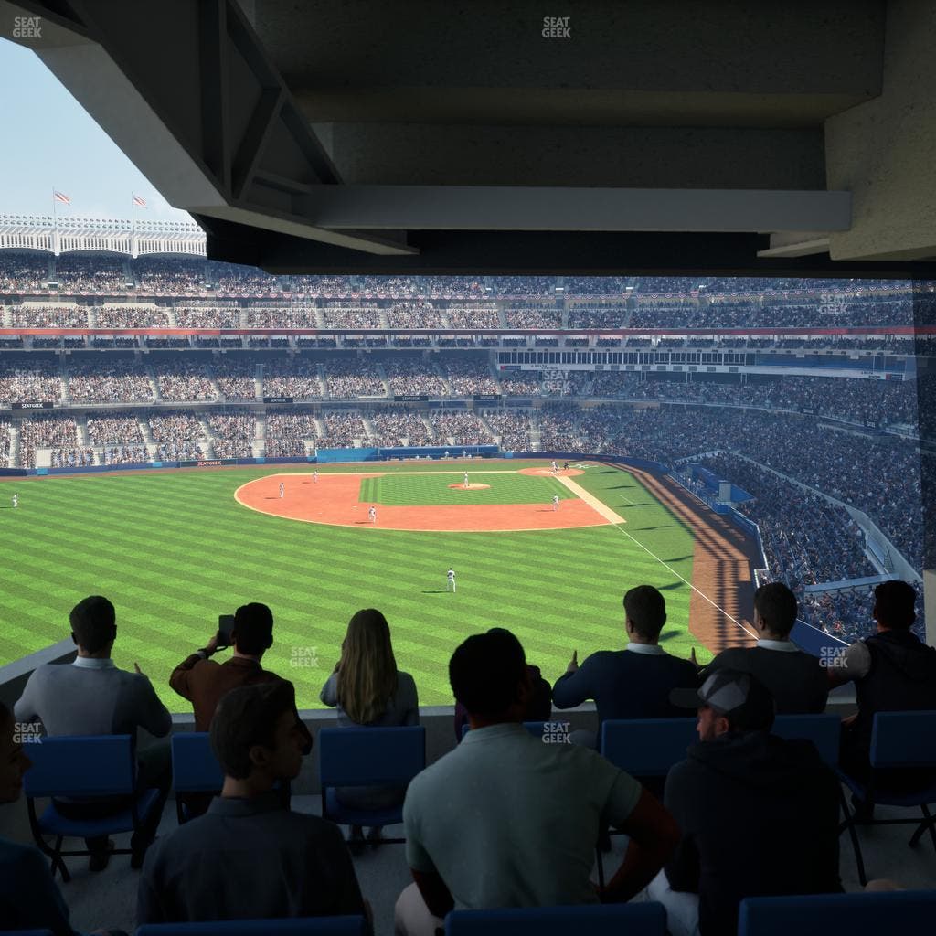 Yankee Stadium - Section Budweiser Hall Of Fame Lounge Seat View