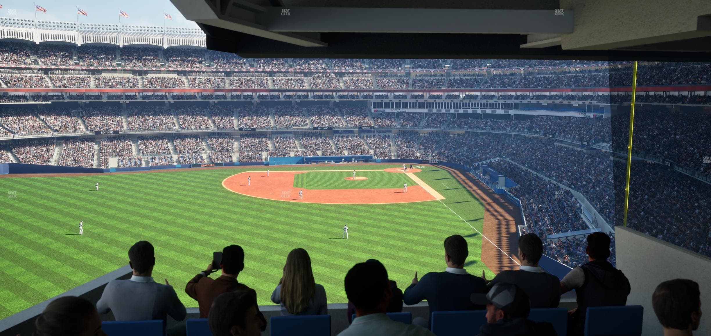 Yankee Stadium - Section Budweiser Hall Of Fame Lounge Seat View