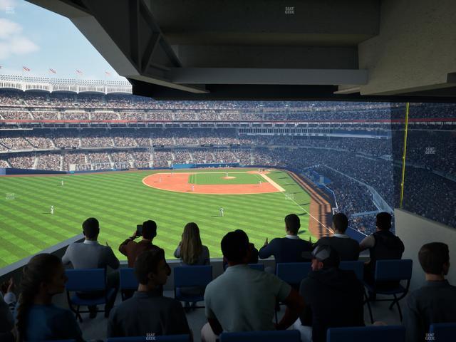 Yankee Stadium - Section Budweiser Hall Of Fame Lounge Seat View
