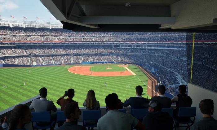 Yankee Stadium - Section Budweiser Hall Of Fame Lounge Seat View