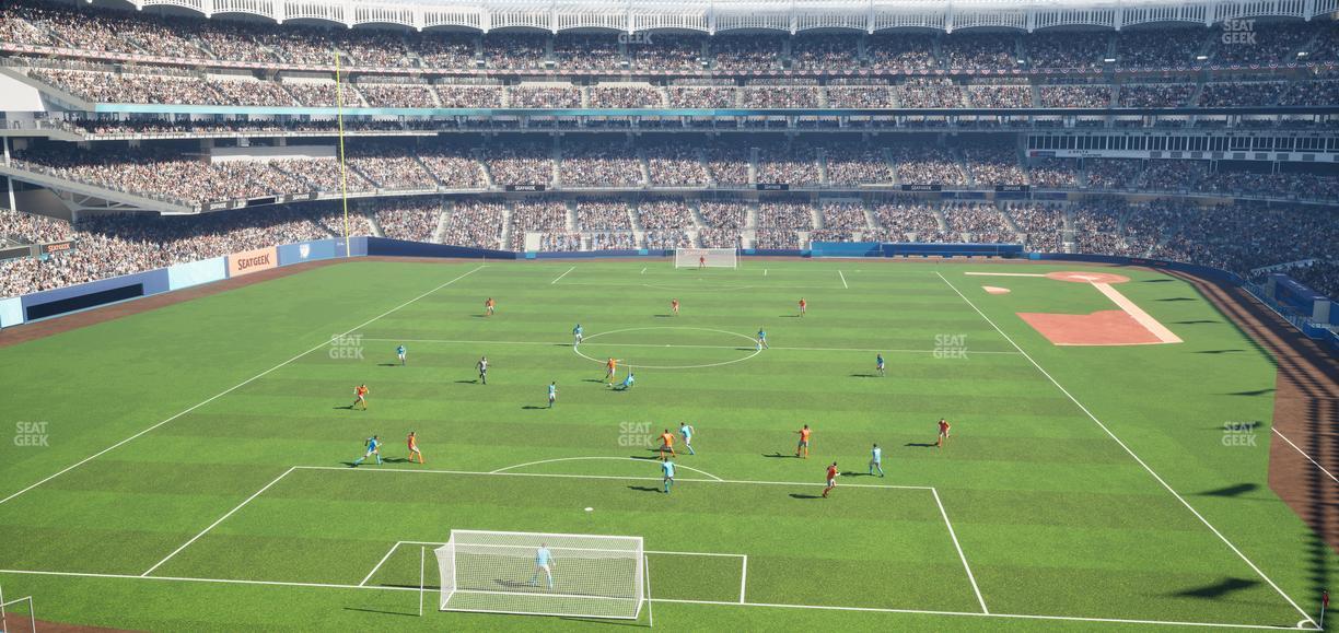 Yankee Stadium - Section Budweiser Hall Of Fame Lounge Seat View