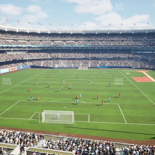 Yankee Stadium - Section Budweiser Hall Of Fame Lounge Seat View