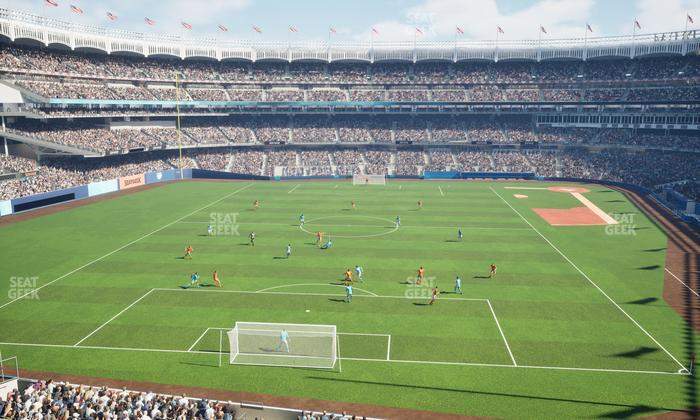 Yankee Stadium - Section Budweiser Hall Of Fame Lounge Seat View