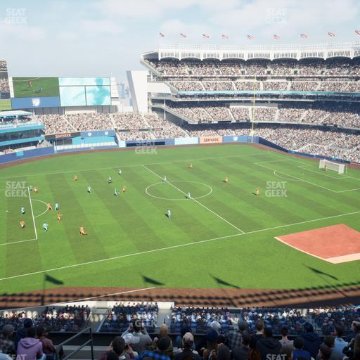 Yankee Stadium - Section Budweiser Party Deck Seat View