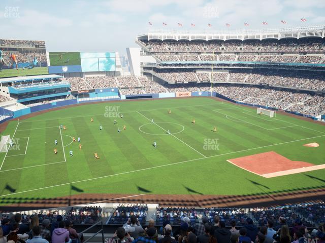 Yankee Stadium - Section Budweiser Party Deck Seat View
